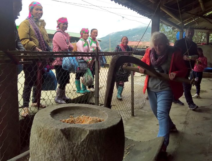 Rencontre des habitants locaux