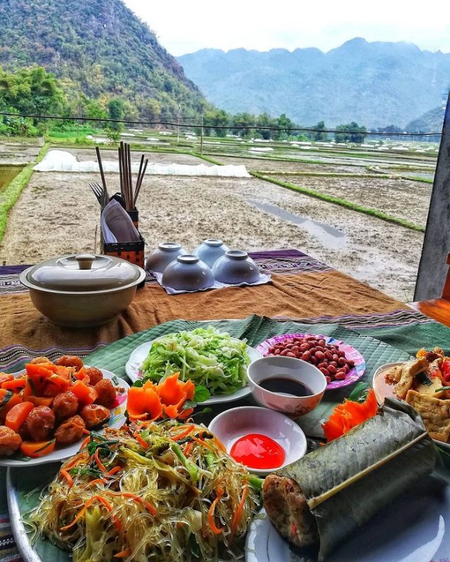 Cuisine authentique à Mai Chau