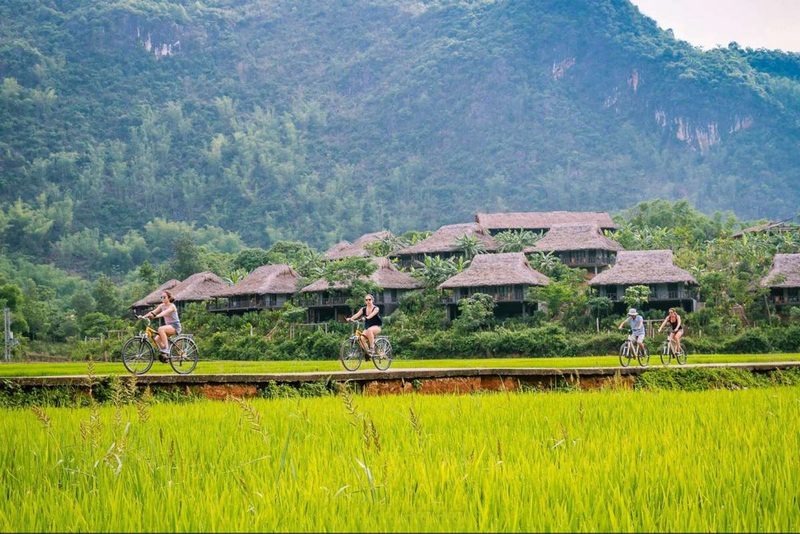 Faire du vélo à Mai Chau