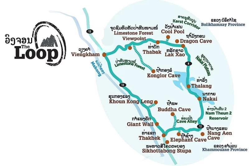 Thakhek Loop - Boucle de Thakhek : Le guide complet 2026