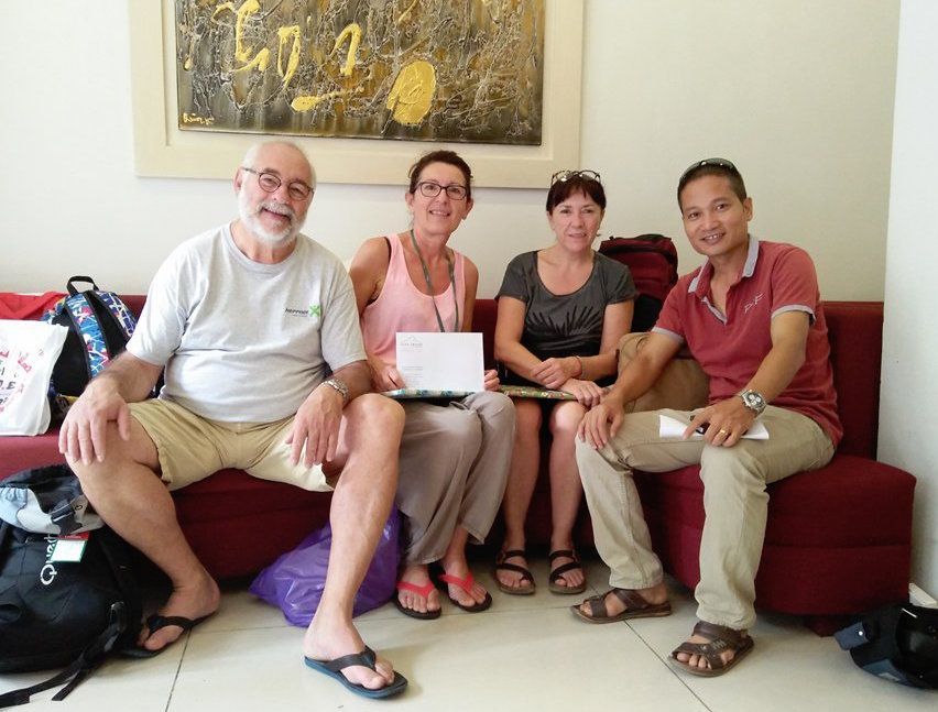 Excursion in Halong Bay Land with our Local Tour Guide_ Groupe Mr. Thomas