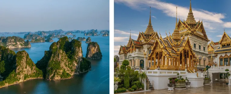 Vietnam ou Thaïlande : quelle destination choisir pour votre prochain voyage ?