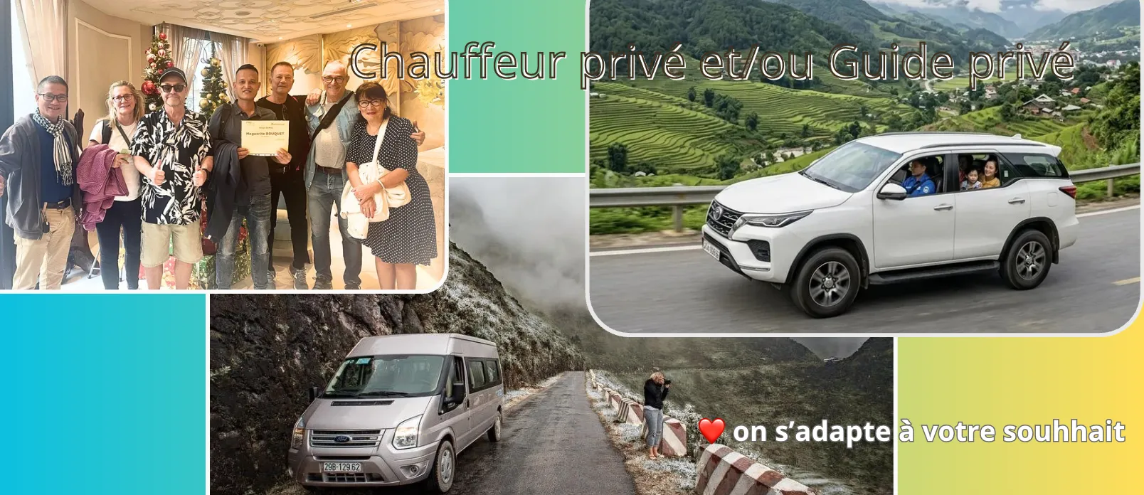 Chauffeur guide privé au Vietnam vous tente ?