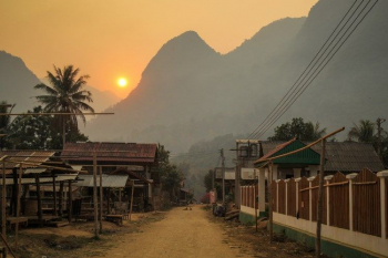 Randonnée hors de Luangprabang